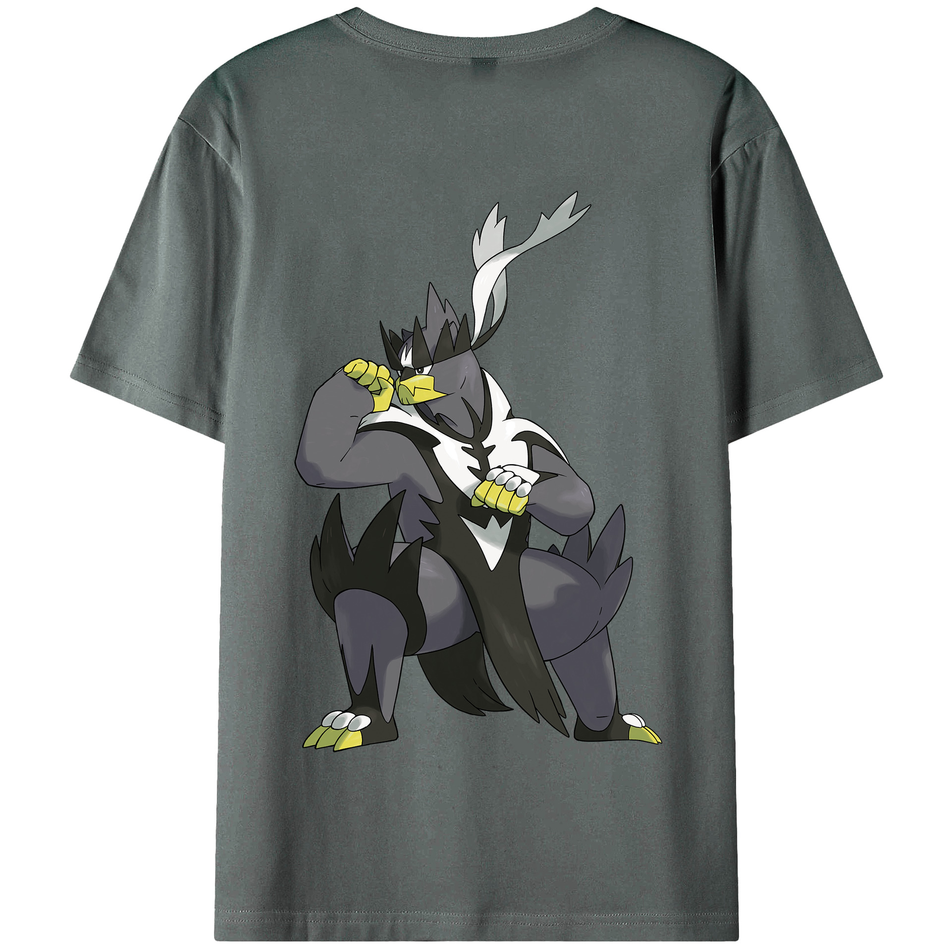 （画像用） ポケットモンスター Pokémon 綿100％半袖Tシャツ（背面プリント）